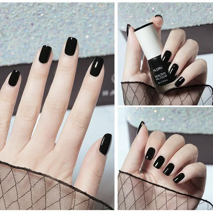 8ml Water-based Nail Polish No Baking Long Lasting Semi-permanent Quick Dry non-peelable Nail Varnish DIY Fashion Manicure