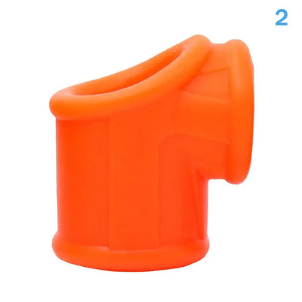 Men Ball Stretcher Ring Silicone Stretchy Time Delay Enhancer Comfort Fit Sensual Bedroom Moments
