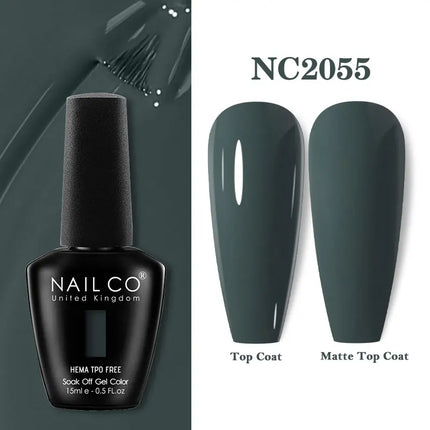 NAILCO 15ml Red Color Series Gel Varnish Coffee Gel Nail Polish Maximalism Reddish Gellak Design Brown Lacquer Nail Art Manicure