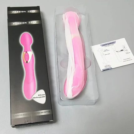 2025 power 10 speed Big Vibration for Women Dual Heads Vibration AV Wand Body Massager Sex Toy For Woman Female Sex Products