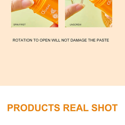 Ocheal Avocado Cleansing Makeup Remover Gel Stick Facial Eye Lip Orange Deep Cleaning Balm Cream Stick Clean Cleanser Skin Care