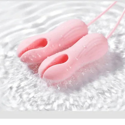 Electric Wearable Nipple Clip Vibrator G-spot Massage Stimulator Erotic Tease Nipple Breast Masturbator  Female Adult Sex Produc