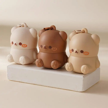 Children Fruity Lip Balm Moisturizing Anti-Dry Anti Crack Lip Balm Baby Available Lip Care Cute Little Bear Lipstick SkinCare