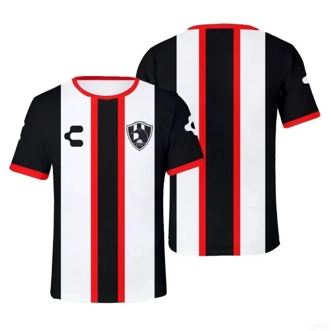 Club De Cuervos Football T-Shirt Kids - 3D Print Unisex Cosplay / T-Shirt Football Club De Cuervos Enfants - 3D Unisexe