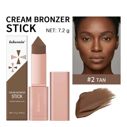 Triangle Bronze Contour Stick Face Sculpting Concealer Cream Cover Dark Circle Hydrating Long Lasting Anti-oxidant Facial Makeup