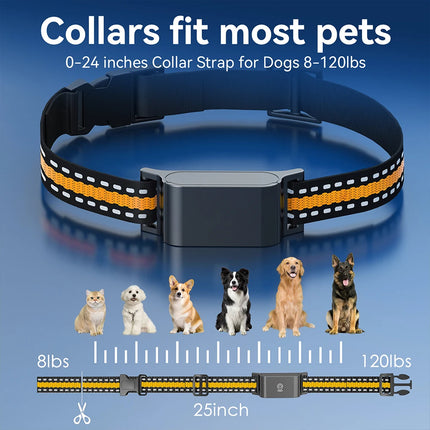 cat tracker gps Collar IP67 Waterproof Real-Time Wi-Fi Location Anti-Lost Smart Collar No Subscription gps tracker for dogs
