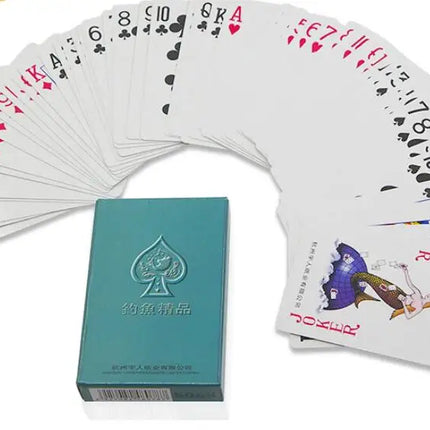 Perspective Marked Deck Playing Cards Poker Magic Trick Close-up Street Illusion Gimmick for Beginner Easy to Use Magic Props