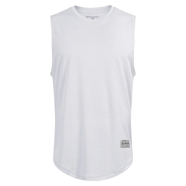 Quick Drying Elastic Sports Sleeveless T-Shirt Shirt Custom Printing Logo Embroidery Men's and Women's Running Fitness Vest