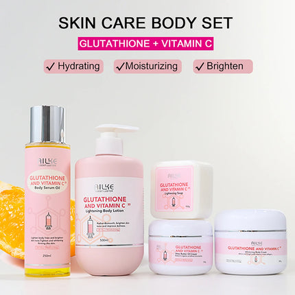 AILKE Whitening Skin Care Cream, Lightening Lotion, Remove Dark Spots With Glutathion, Shea Butter, Moisturizing Body Cream