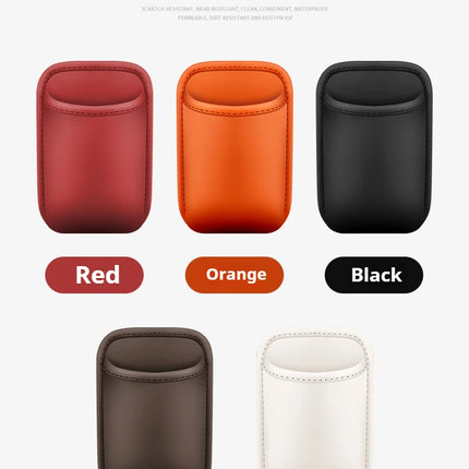 The multi-functional leather storage case for car water cups is suitable For VW Volkswagen Polo Tiguan Passat Golf Jetta Lavida