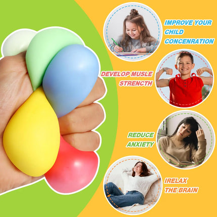 5-40Pcs Slow Rising Stress Cube Fidget Toys, Squishy Balls Sensory Fidget Toys for Kids Adults, Square Shape Fidgets