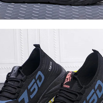 Comfortable anti-slip sports shoes Summer breathable and cool casual running shoes Sports shoes Fashionable soft style shoes.