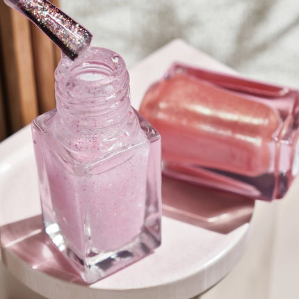 D19 Love Aurora 2-Bottle Set Nail Polish No-Bake Quick-Dry Long-Lasting Peelable Water-Based Triple Color Nail Polish