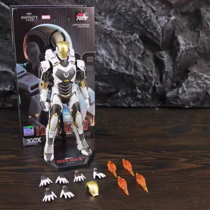 ZD Toys Iron Man Action Figures (Models: MK1-MK7,MK9 MK11, MK12, MK14, MK15, MK23, MK27, MK38, MK40, MK42, MK43,MK46 7-Inch, etc