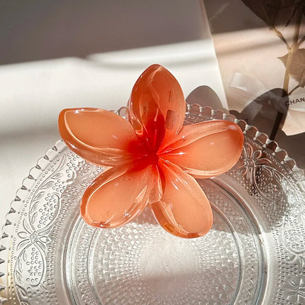 Fashion Flower Hair Clips For Women Bohemia Large Hair Claw Clamp Hairpins Barrettes Girls Beach Hair Accessories Headwear Gifts