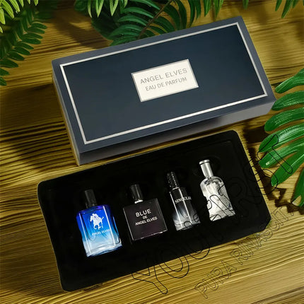 Brand Perfume Men For Date 120ml Pheromone Perfumes Masculinos Lasting Charming Man Spray Parfums Homme Gift Box 4 Pcs Set New