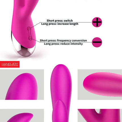 10 Speed G Spot Vibrator USB Rechargeable Powerful Dildo Rabbit Vibrator for Women Clitoris stimulation Massage Adult sex toys