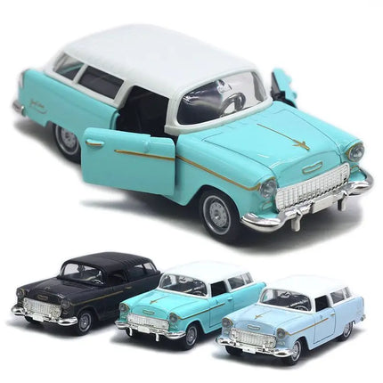 Alloy Classic car model Children's toy car decoration Pull back ejection car model boy's birthday gift Die cast car model toy