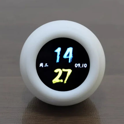Smart Car Expression Robot Toy With Photo Album Mochi Potato Substitute Clock Feature Ideal Graduation Gift Electronic Ai Toy