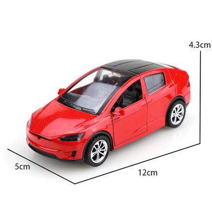 (bagged)1:36 Tesla MODEL X SUV, Alloy Model Car, Simulated vehicle, children alloy car, boy's toy model, car ornaments