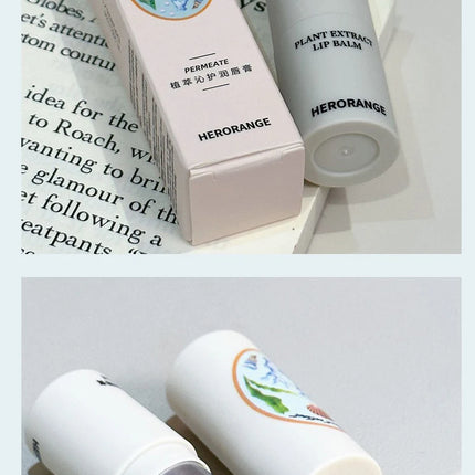 Sea Shell Shaped Lip Balm Clear Blue Moisturizing Hydrating Oil Reduce Lip Lines Remove Dead Skin Transparent Mask Lip Care