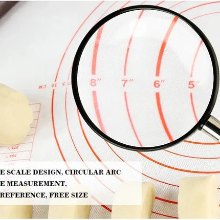 Silicone Baking Mat Kneading Pad Dough Mat Pizza Cake Dough Maker Kitchen Cooking Grill Non-Stick Gadgets Bakeware Pastry Mat