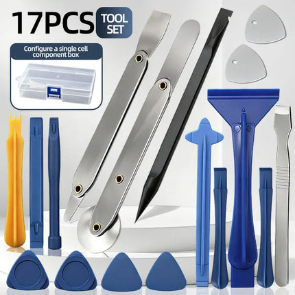 15 Piece Spudger Tool Metal Pry Tool Kit Ultra-Thin Laptop Repair Kit Prying Tools Cell Phone Repair Tools Kits High Quality
