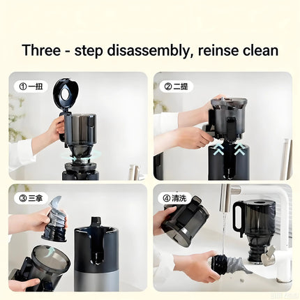 MOKKOM M7 Juicer Juice and Pulp Separation Original Juicer Household Fully Automatic Slow Grinding Large Caliber Juice