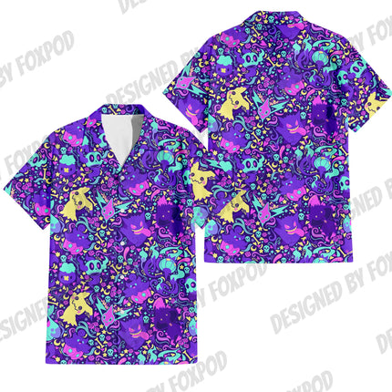 Hawaiian Shirts For Men Short Sleeve Tops New Coconut Tree Graphic 3D Shirt Fashion Streetwear 5XL Summer Clothing Men's Blouse