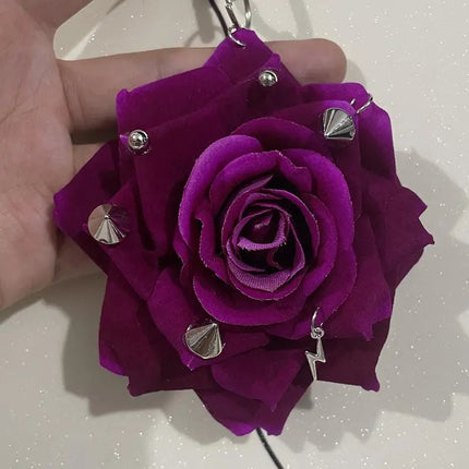 Exquisite Phalaenopsis Orchid Lily Keychain Creative Simulation Flower Bag Pendant Fashion Backpack Decoration Accessories Gifts