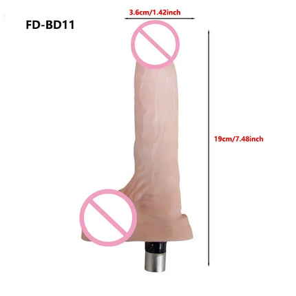 Soft Silicone Dildos for Female Masturbation Automatic Sex Machine  3XLR Accessories Adult Pleasure Toys Sex Tool for Women