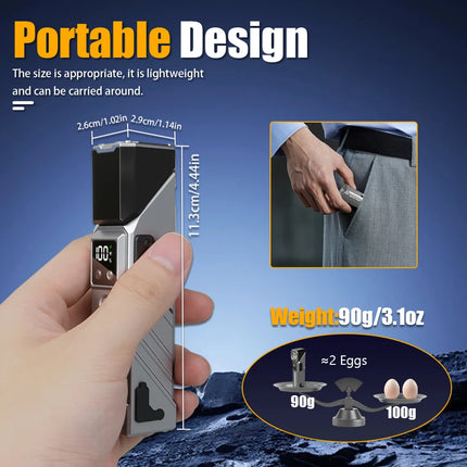 Portable LED Handheld RGB Flashlight Rechargeable EDC Pocket Clip Light with Magnet Waterproof Outdoor Camping Fishing Torch