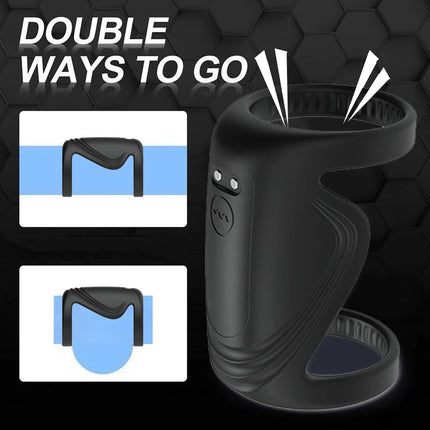 APP Control Vibrating Cock Ring For Men Clitoris Stimulation Ejaculation Delay Penis Ring Adult Supplies Sex Toy For Couples