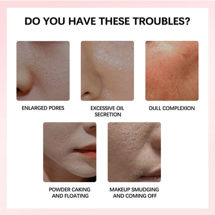 Blur Stick Like Baby Skin Instant Pore Eraser Primer Makeup Long-Lasting Oil Control Moisturizing Matte Finish Blur Pores Makeup