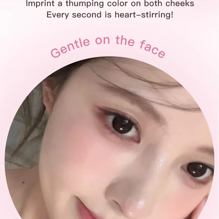 Herorange Sweetheart Blush Cream｜Four Colors in One, Delicate and Skin-Friendly, Brightens and Contours with Full Vitality