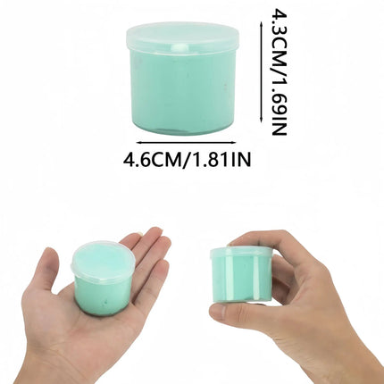 70ml Chocolate Cookies Butter Scented Slime Kit - Soft Fluffy DIY Plasticine Putty for Party Favors Birthday Gift Toy