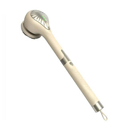 Electric Body Brush Automatic Bath Brush USB Rechargeable Rotating Brush Waterproof Extended Handle For All Skin Types