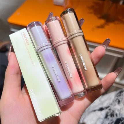 HERORANGE Lip Gloss Mirror Lip Glaze Watery Waterproof Lasting Transparent Jelly Liquid Lipstick Beauty Makeup Lip Cosmetic