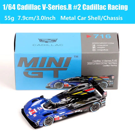 MiniGT 1/64 Scale  Nissan Skyline GTR Racing Z Honda Civic Cadillac V 911 GT3 McLaren Datsun 510 Pickup Truck  Car Model Toy