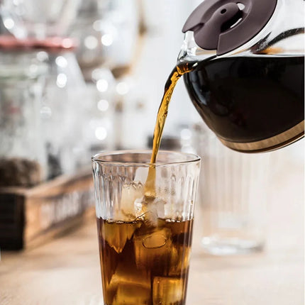 220V Fully Automatic Coffee Machine 600ML Drip Filter Small Multi-functional Coffee Machine Drip Filter Coffee Machine