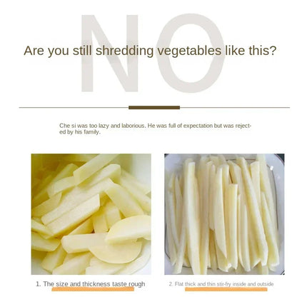 Manual Potatoes Carrots Cucumbers Slicer Stainless Steel Shredder Portable Kitchen Gadgets Kitchen Accessories Kitchen Tool
