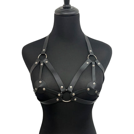 Women Sexy Harness Corset Leather Lingerie Bondage Belt BDSM Chest Harness Underwear Suspenders Erotic Fetish Clothing Sex Toys