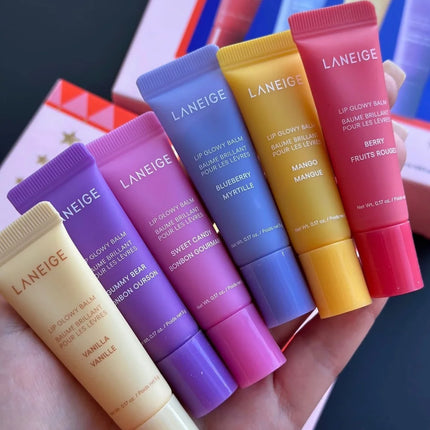 Laneige Lip Gloss Moisturize Mirror  3*10g 4*8g 5*3g Set 3g 6g 20g Lip Gloss Lightweight Hydrate Nourish Repair Lip Oil Makeup