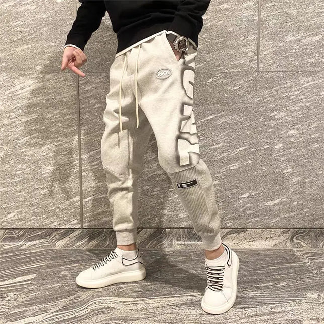 Harem Men's Sweatpants 2025 New In Sport Elastic Goth Y2k Trousers Korean Style Track Stylish Flated Summer Man Sweat Pants XL