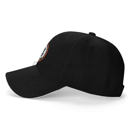 DBZ Kanji Print Baseball Cap Men Adjustable Sun Hat Luxury Trucker Sandwich Cap Women Casual Snapback Bucket Caps Golf Hats