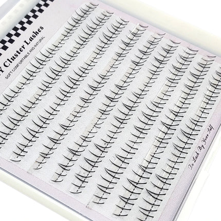 HBZGTLAD Spike eyelash clusters Wispy Cluster eyelash extensions mink strips lower eyelashes fairy hair combinations eyelash clu