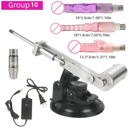 Reciprocating Linear Fuvk Machine Mini Telescopic Linear Actuator 3XLR Telescopic Sex Machine Masturbation Sexual Toys