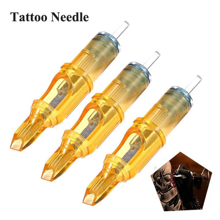5/10 PCS Tattoo Needle Permanent Makeup Cartridge Needles Tip Replacement For  MTS Tattoo Machine Kit Eyebrow RL/RS/RM/M1
