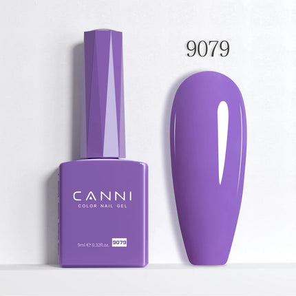 9ml CANNI Gel Nail Polish HEMA FREE TPO FREE Round Brush Gorgeous Color Soak Off UV LED Semi Permanent Gel Varnish Winter Nails