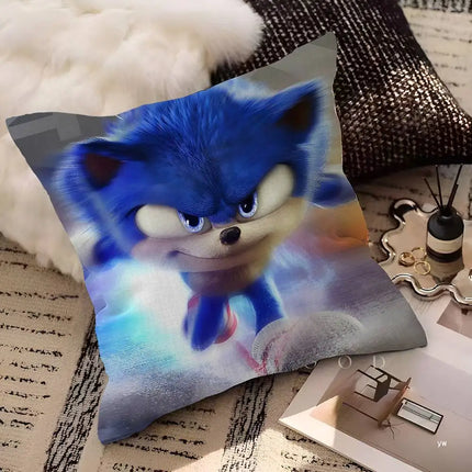Sonic Cushion Cover Pillow Case 40x40cm 45x45cm / Sonic Cushion Cover Pillow Case